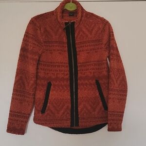 Cruel Girl Rust Fleece Jacket
